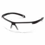 Safety Glasses - Black Frame - Clear H2X Anti-Fog Lens 12CT - EYE_PROTECTION